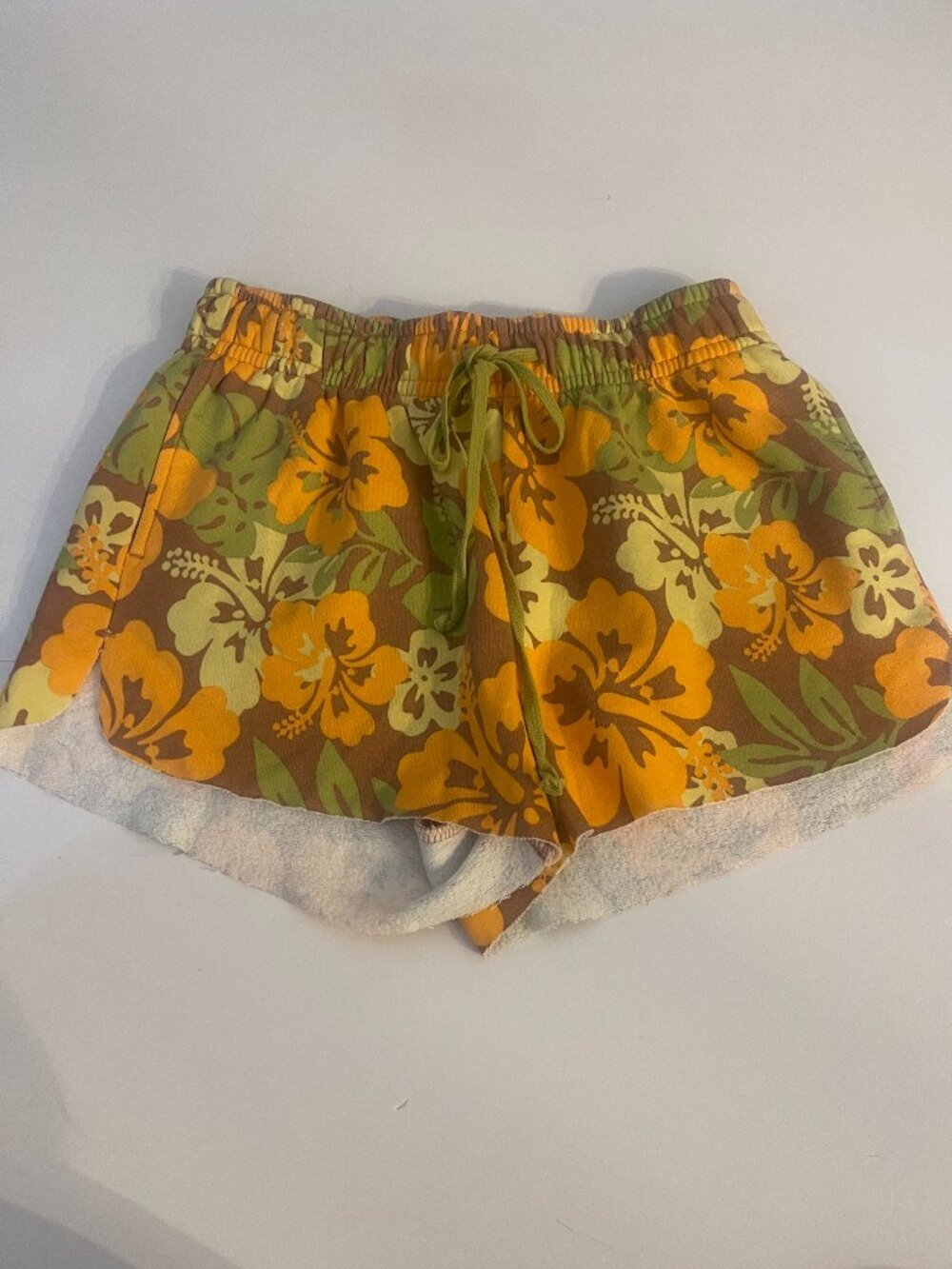 Wild Fable Tropical Hibiscus Lounge Shorts Size M